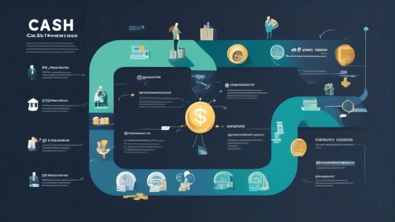 An informative infographic illustrating the significance and process of cash capital increases, featuring step-by-step flowcharts and icons representing ke